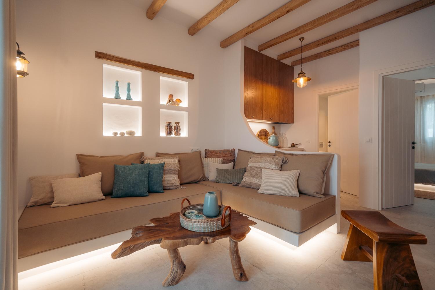 Turquoise Maison By The Sea Platis Gialos  Exteriér fotografie