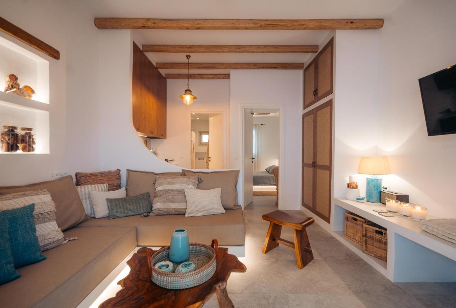 Turquoise Maison By The Sea Platis Gialos  Exteriér fotografie